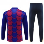 Barcelona Training Sweatshirts Viertelreißverschluss 2024-25 Blaue